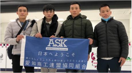 ベトナム技能実習生　食品製造業職種　入国しました