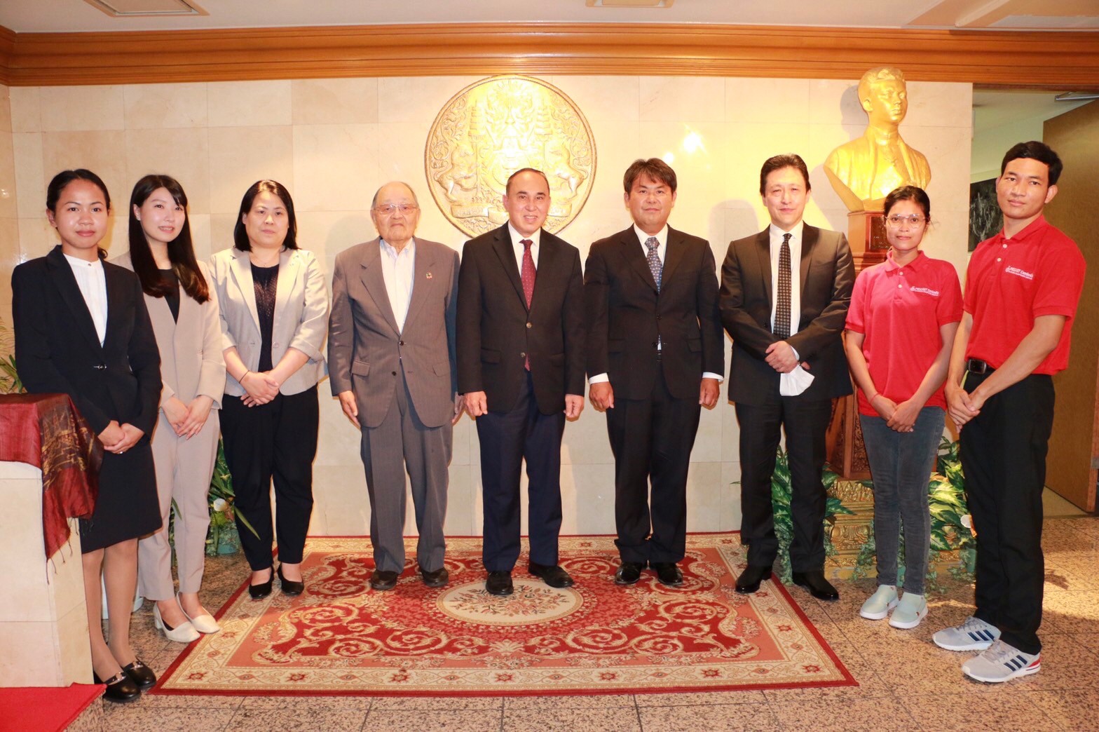 駐日カンボジア王国大使館　表敬訪問