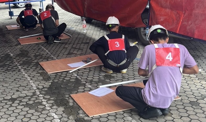 インドネシア技能実習生　配管職種　現地面接