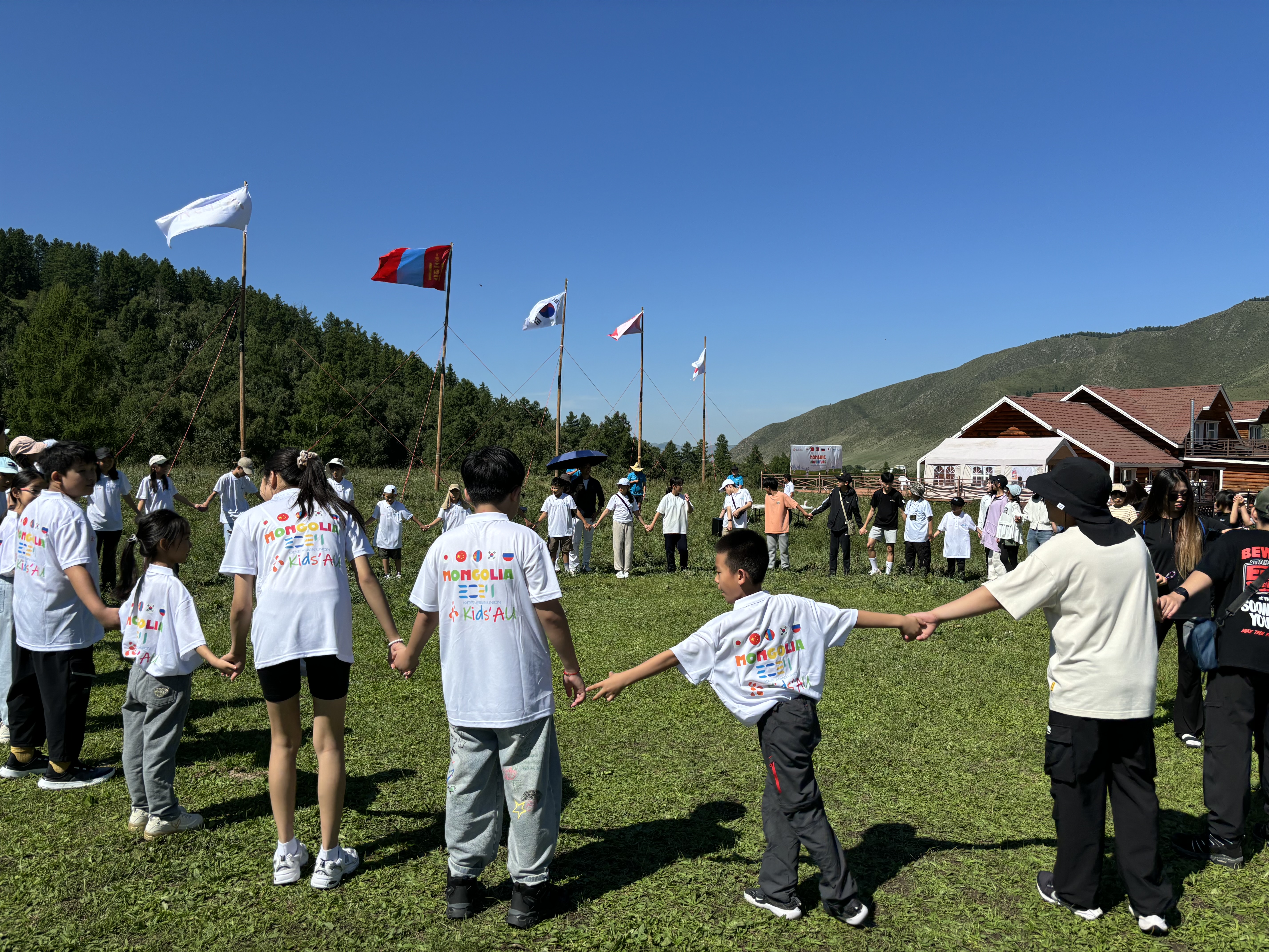 子どもたちの国際交流キャンプに協賛・参加しました